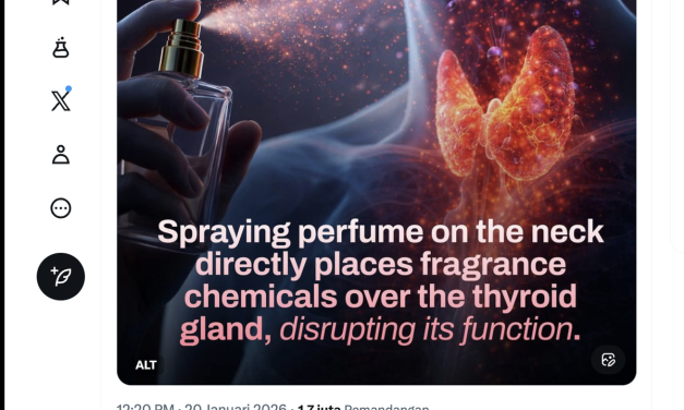 Heboh Semprot Parfum Bisa Picu Masalah Hormon, Ini Kata Ahli