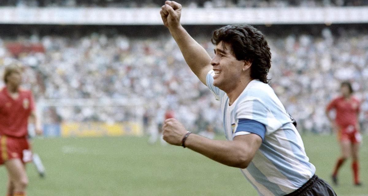 Jejak Indah Maradona Sang Legendaris Dunia