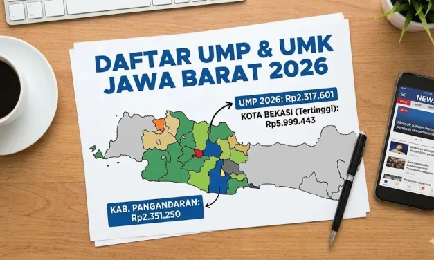 Rekap UMK Jabar: Dari Bekasi Hingga Pangandaran