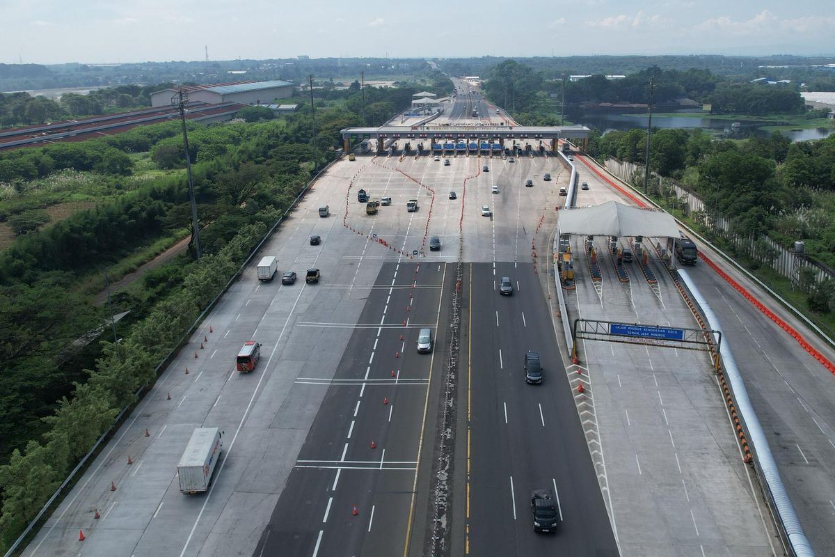 Hari Kedua Lebaran: Cek Titik Contraflow Tol Terbaru