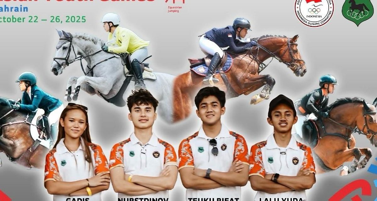4 Atlet Equestrian Indonesia Siap Tempur Di AYG