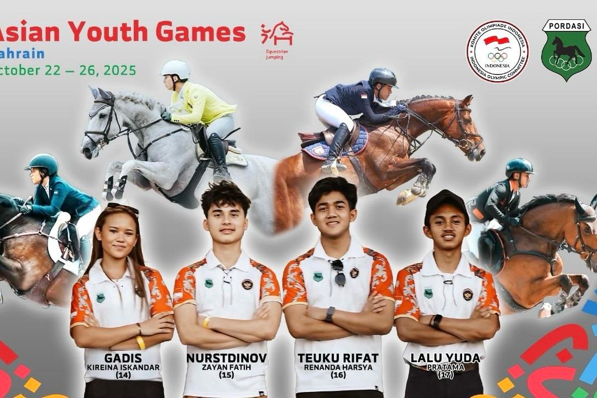4 Atlet Equestrian Indonesia Siap Tempur Di AYG
